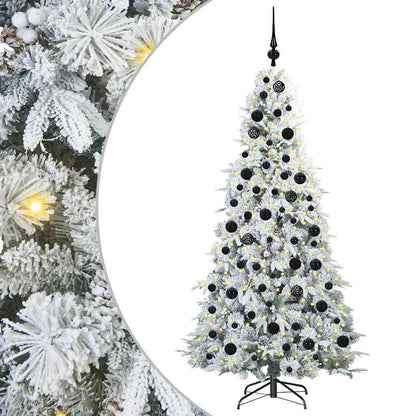 Kunstmatige Inklapbare Kerstboom Groen 180 cm PE en PVC