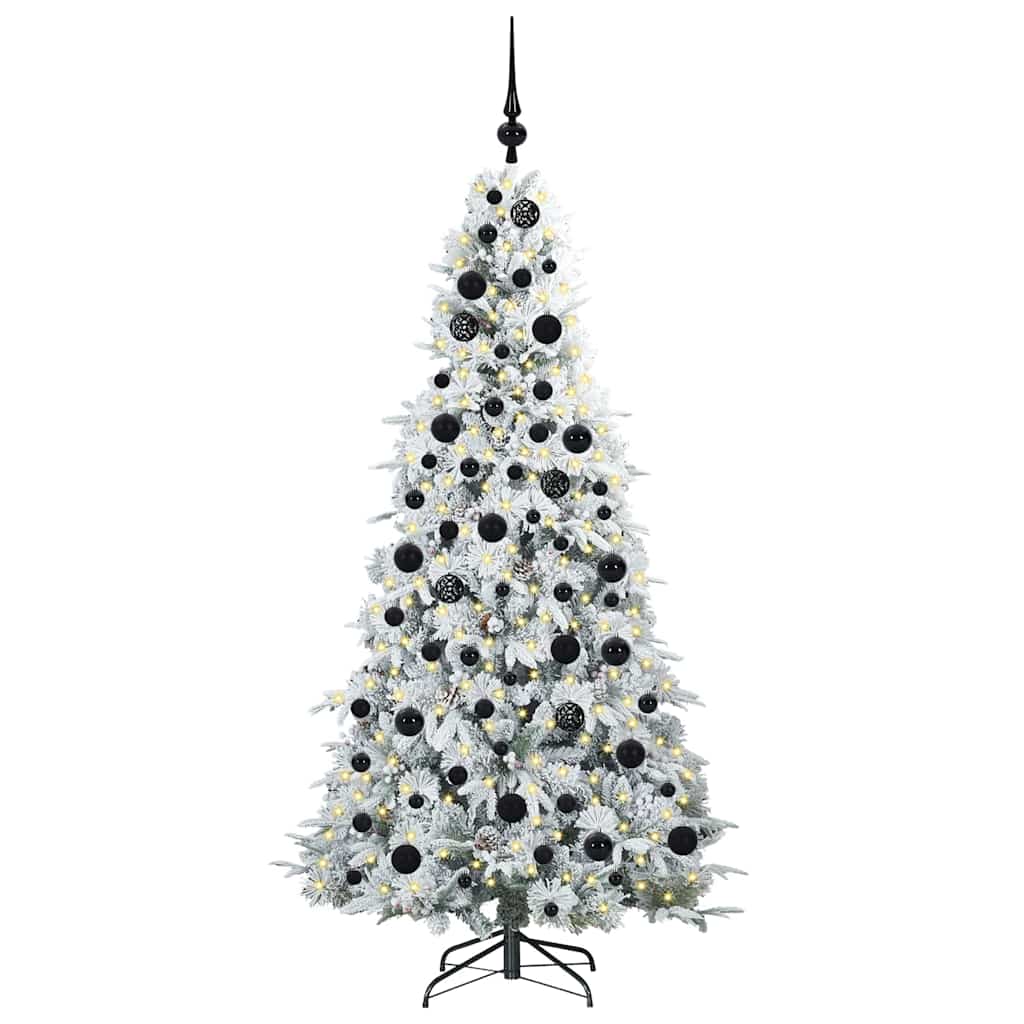 Kunstmatige Inklapbare Kerstboom Groen 180 cm PE en PVC