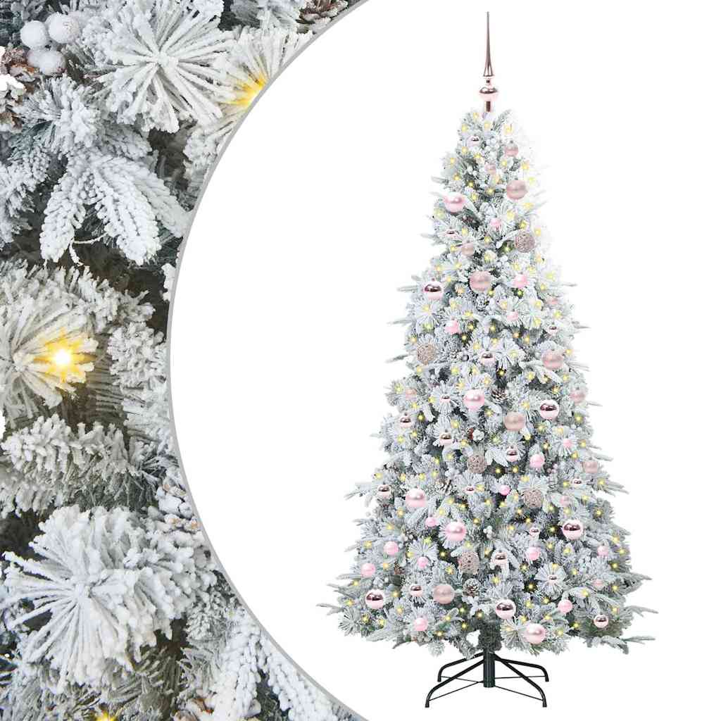 Kunstmatige Inklapbare Kerstboom Groen 180 cm PE en PVC