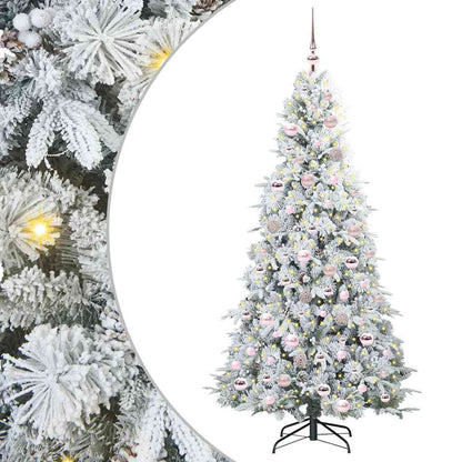 Kunstmatige Inklapbare Kerstboom Groen 180 cm PE en PVC