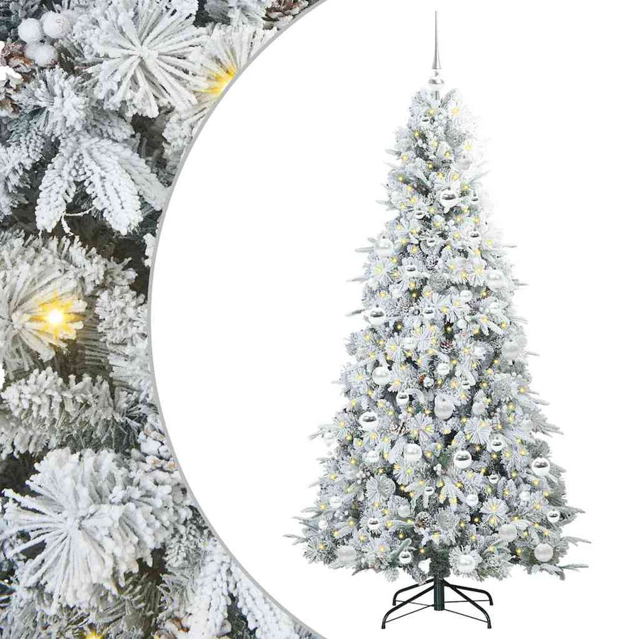 Kunstmatige Inklapbare Kerstboom Groen 180 cm PE en PVC