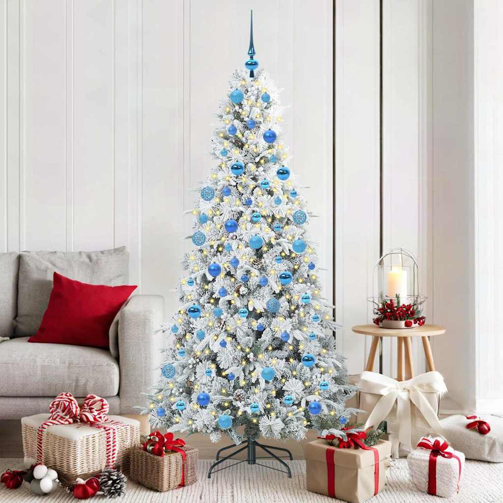Kunstmatige Inklapbare Kerstboom Groen 180 cm PE en PVC