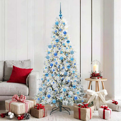 Kunstmatige Inklapbare Kerstboom Groen 180 cm PE en PVC