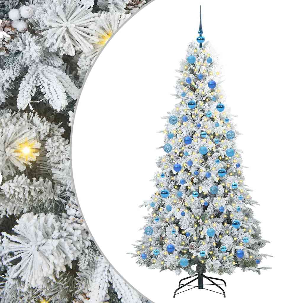 Kunstmatige Inklapbare Kerstboom Groen 180 cm PE en PVC