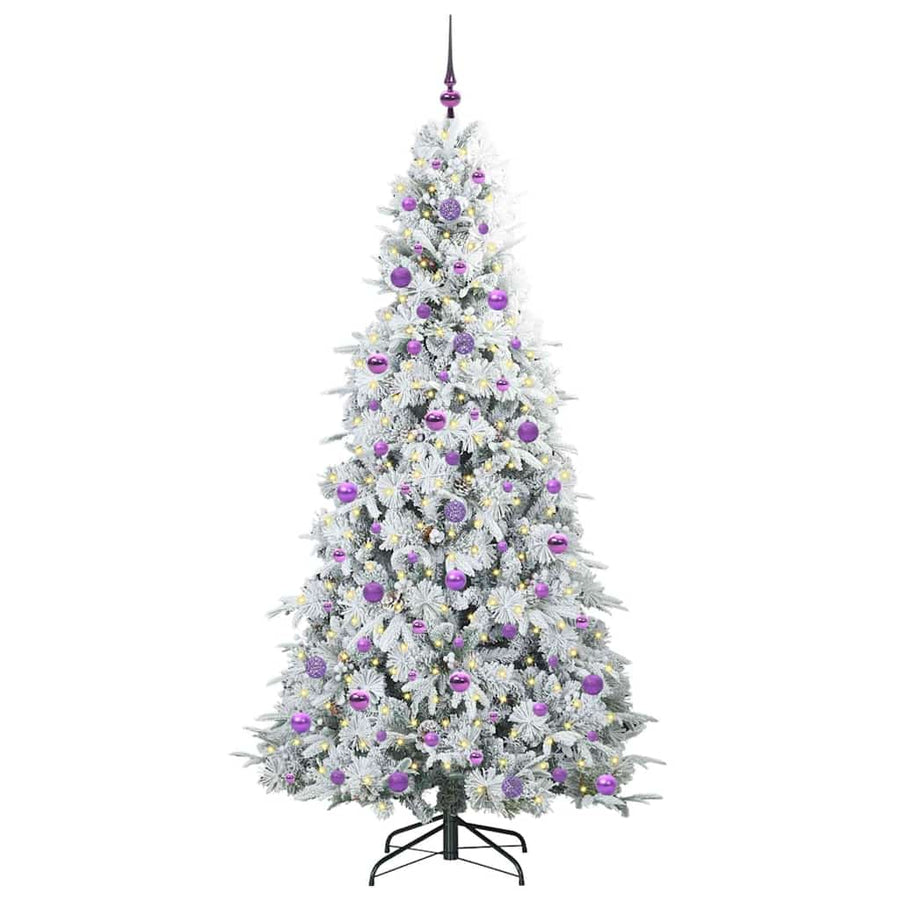 Kunstmatige Inklapbare Kerstboom Groen 210 cm PE en PVC