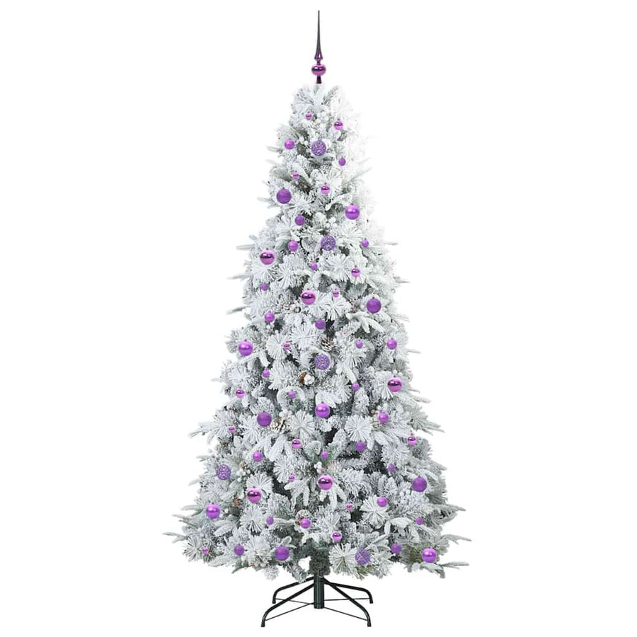 Kunstmatige Inklapbare Kerstboom Groen 210 cm PE en PVC