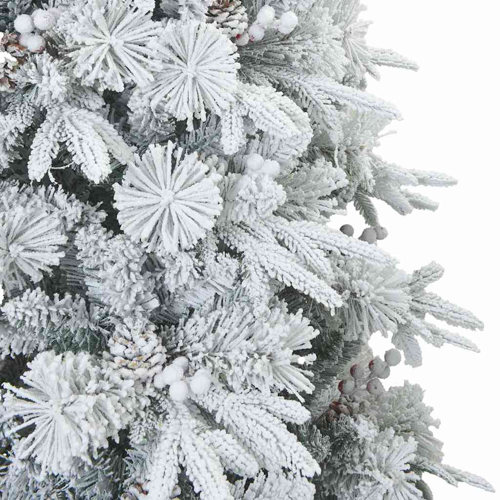 Kunstmatige Inklapbare Kerstboom Groen 240 cm PE en PVC