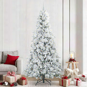 Kerstboom kunst 240 cm wit PE PVC