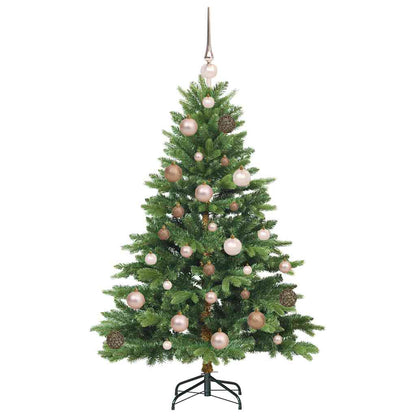 Kunstkerstboom met 150 LED met standaard Groen 120 cm PE en PVC