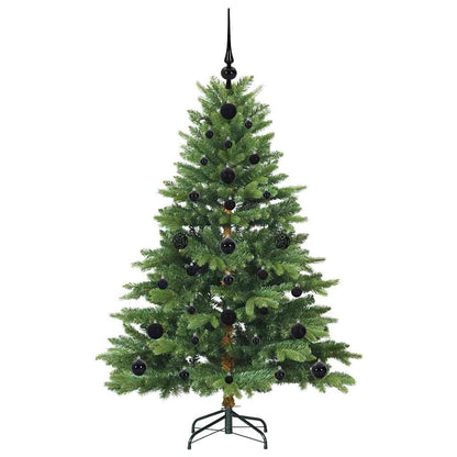Kunstkerstboom met 150 LED met standaard Groen 120 cm PE en PVC
