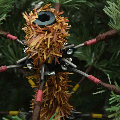 Kunstkerstboom met 150 LED met standaard Groen 120 cm PE en PVC