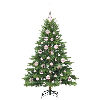 Kunstkerstboom met 150 LED met standaard Groen 120 cm PE en PVC