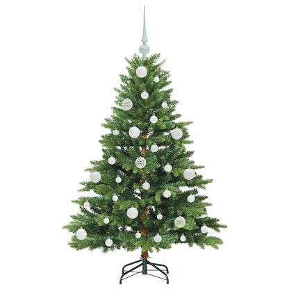 Kunstkerstboom met 150 LED met standaard Groen 120 cm PE en PVC