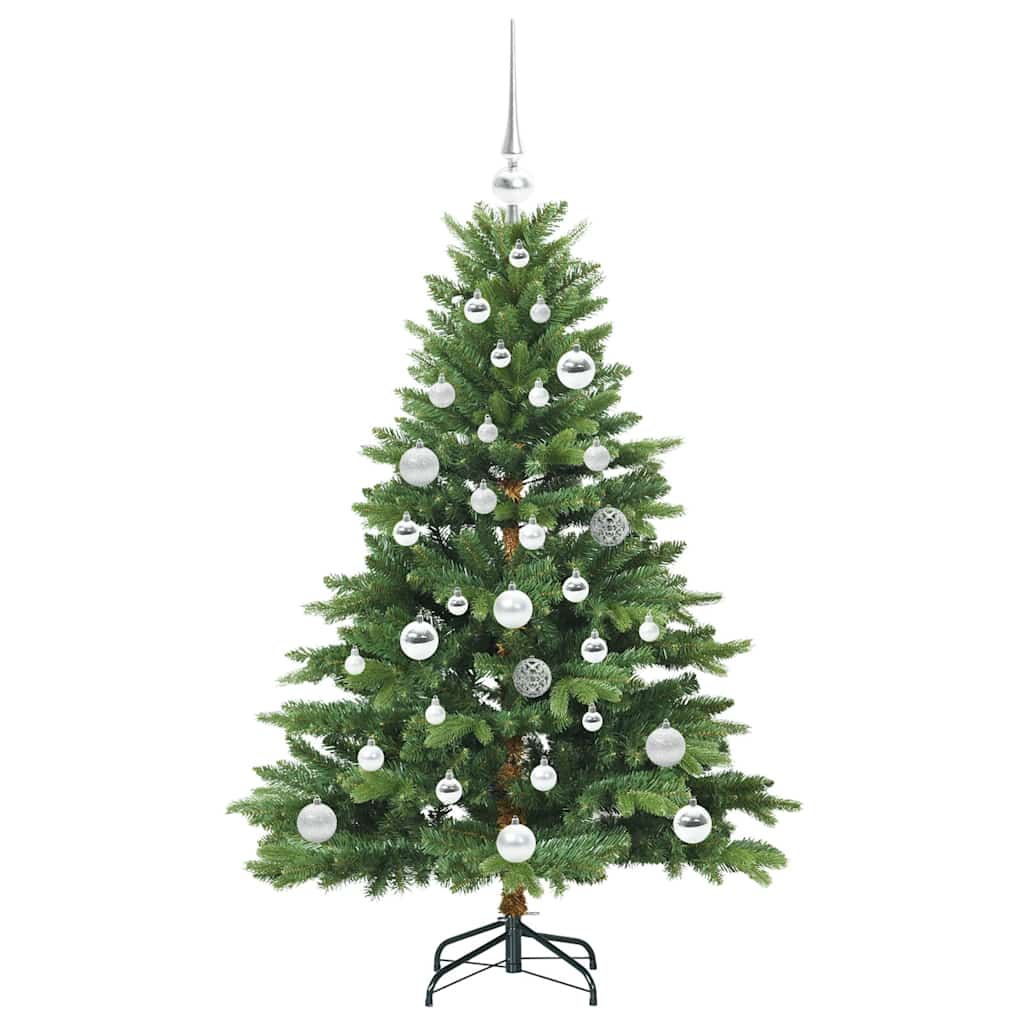 Kunstkerstboom met 150 LED met standaard Groen 120 cm PE en PVC