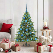 Kunstkerstboom 120 cm met 150 LED groen