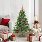 Kunstkerstboom 120 cm groen met 150 LED