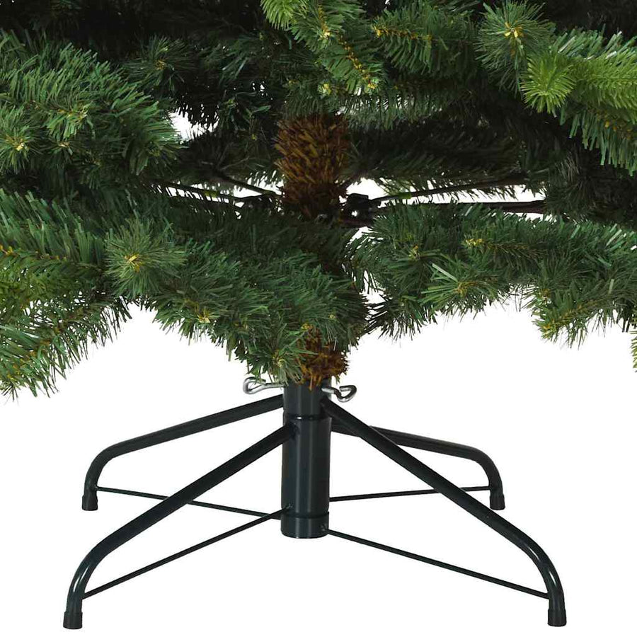Kunstkerstboom met 300 LED met standaard Groen 180 cm PE en PVC