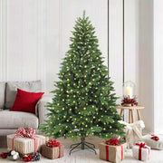 Kunstkerstboom 180 cm groen met 300 LED