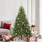 Kunstkerstboom 180 cm groen met 300 LED