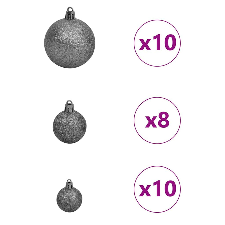 Kunstkerstboom met 300 LED met standaard Groen 180 cm PE en PVC