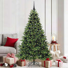 Kunstkerstboom 180 cm groen met 300 LED