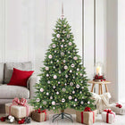 Kunstkerstboom 180 cm groen met 300 LED en standaard