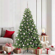Kunstkerstboom 180 cm groen met 300 LED en standaard