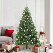 Kunstkerstboom 180 cm groen met 300 LED en standaard