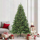 Kunstkerstboom 210 cm groen met 300 LED