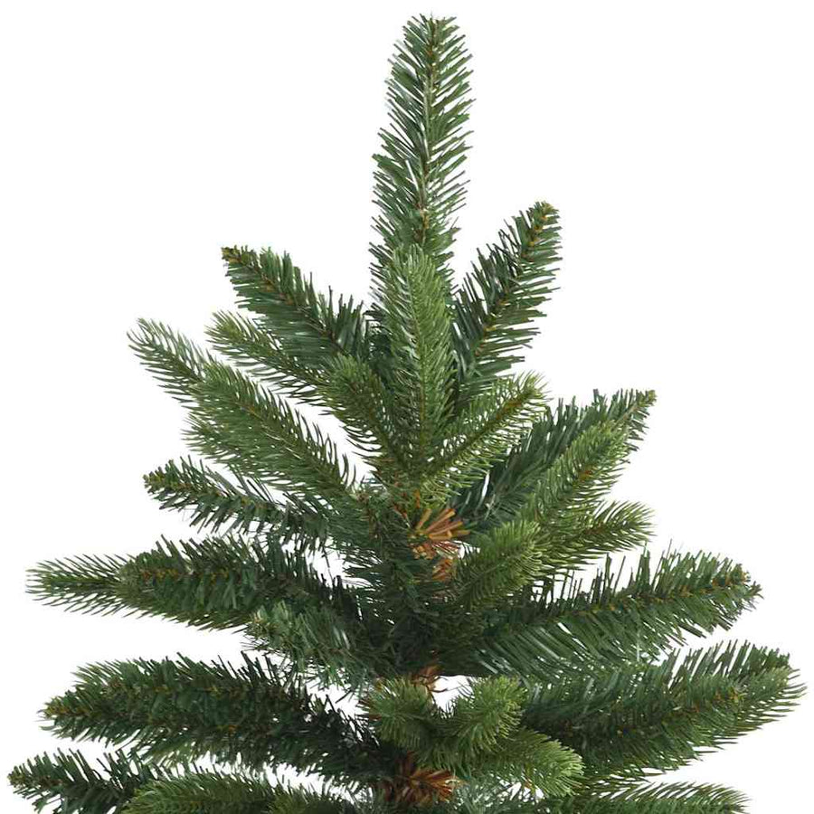 Kunstkerstboom met 300 LED met standaard Groen 210 cm PE en PVC