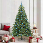 Kunstkerstboom 210 cm groen met 300 LED
