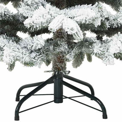 Kunstkerstboom met 150 LED met standaard Wit 120 cm PE en PVC