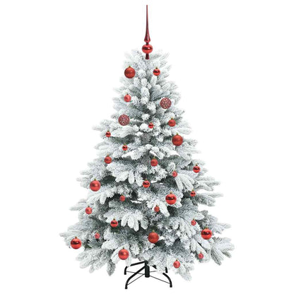 Kunstkerstboom met 150 LED met standaard Groen 150 cm PE en PVC
