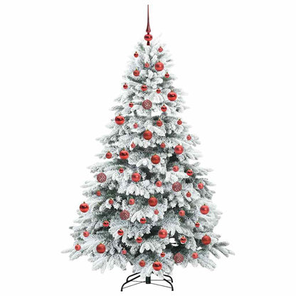 Kunstkerstboom met 300 LED met standaard Groen 180 cm PE en PVC
