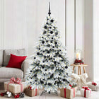 Kunstkerstboom 180 cm wit met 300 LED