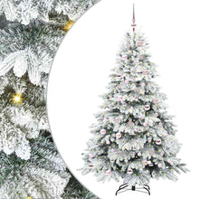 Kunstkerstboom met 300 LED met standaard Groen 180 cm PE en PVC