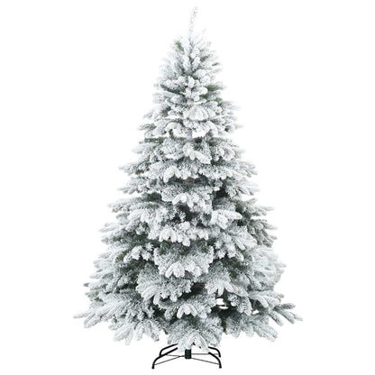 Kunstkerstboom met 300 LED met standaard Groen 240 cm PE en PVC