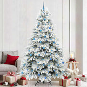 Kunstkerstboom 240 cm wit met 300 LED PE/PVC