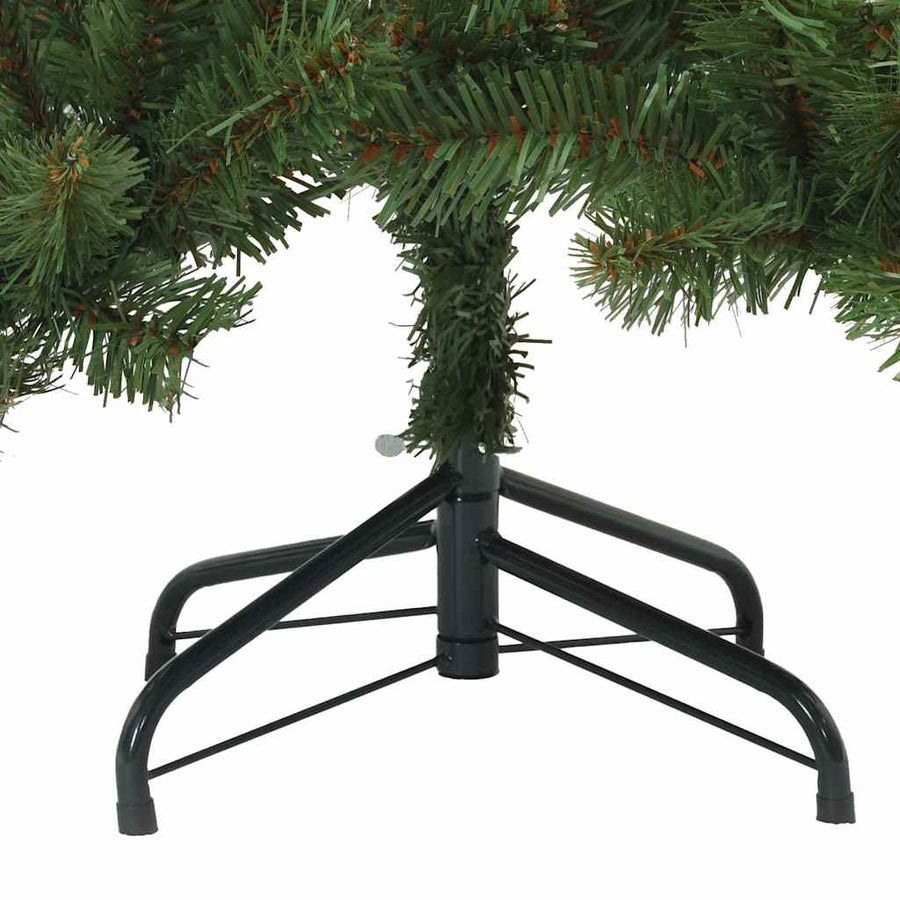 Kunstmatige Inklapbare Kerstboom Groen 150 cm PVC en staal