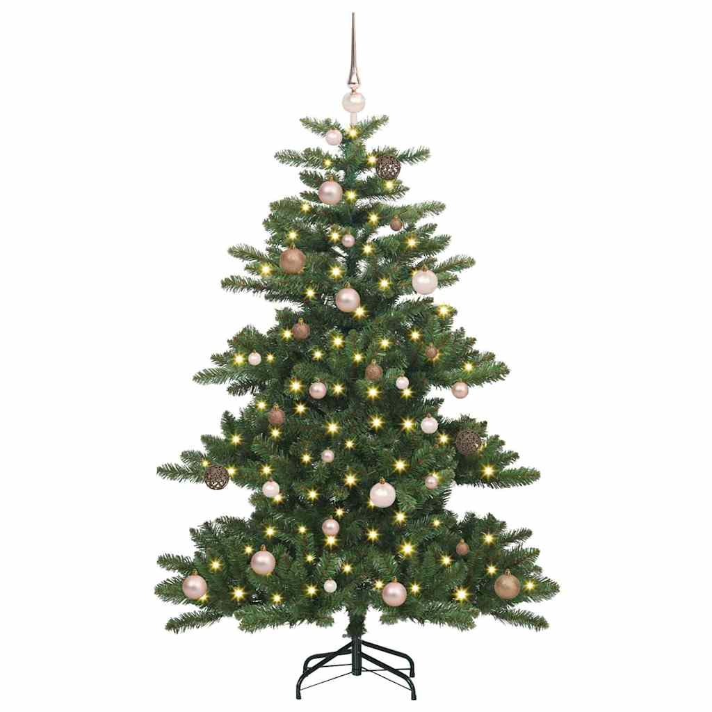 Kunstmatige Inklapbare Kerstboom Groen 150 cm PVC en staal
