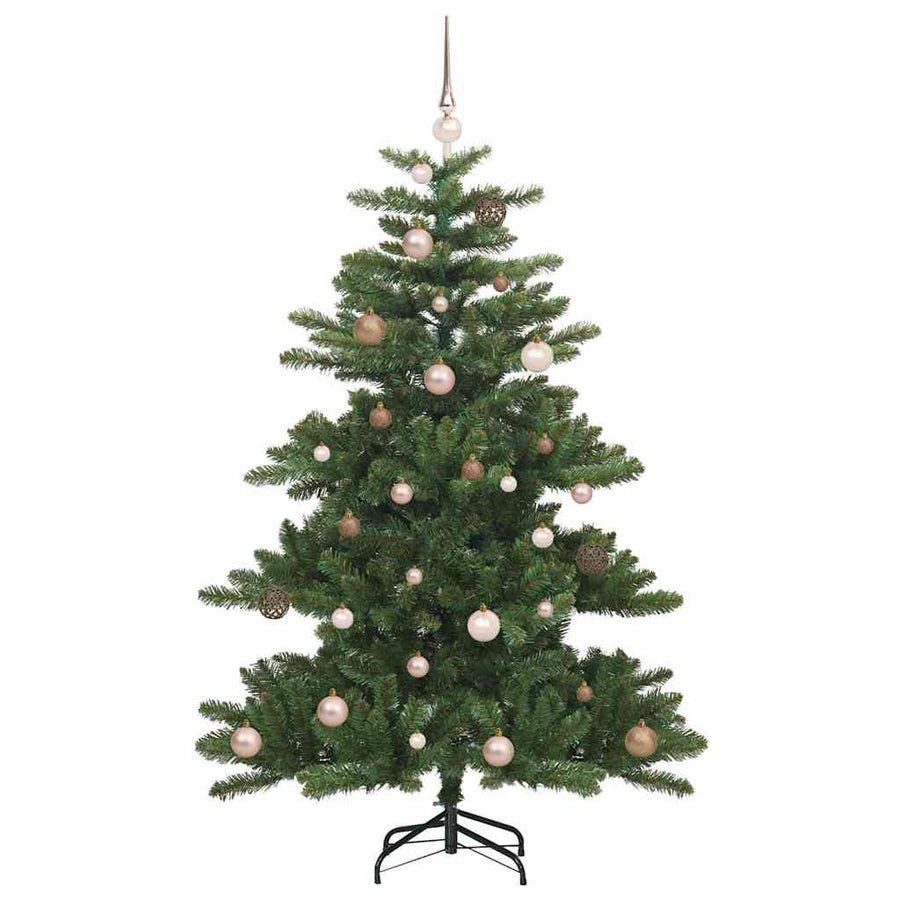 Kunstmatige Inklapbare Kerstboom Groen 150 cm PVC en staal