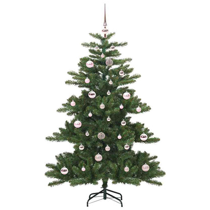 Kunstmatige Inklapbare Kerstboom met 150 LED's Groen 150 cm PVC