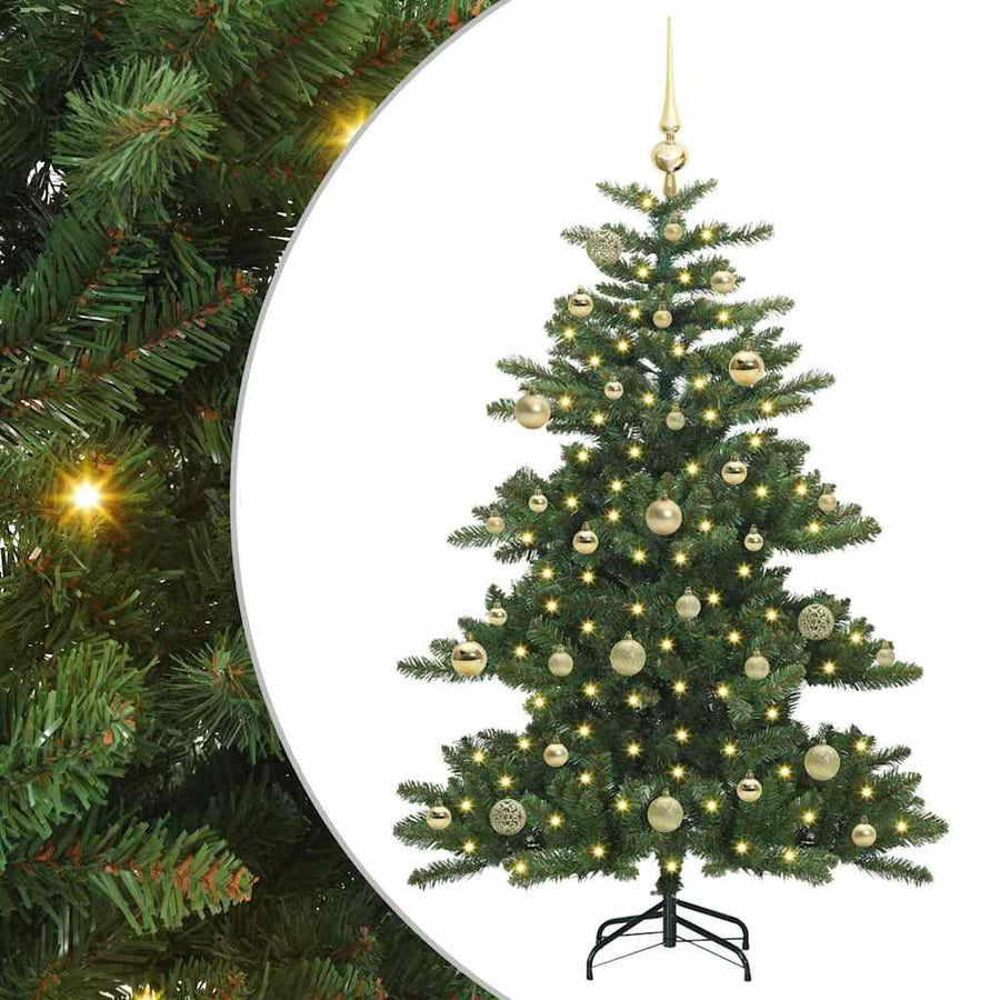 Kunstmatige Inklapbare Kerstboom with LEDs 150cm PVC