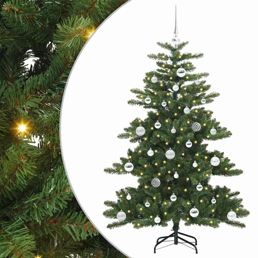 Kunstmatige Inklapbare Kerstboom with LEDs 150cm PVC