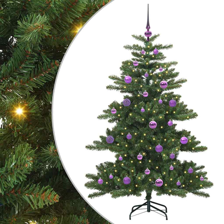Kunstmatige Inklapbare Kerstboom with LEDs 150cm PVC