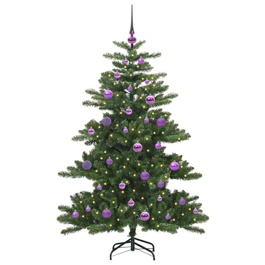Kunstmatige Inklapbare Kerstboom with LEDs 150cm PVC