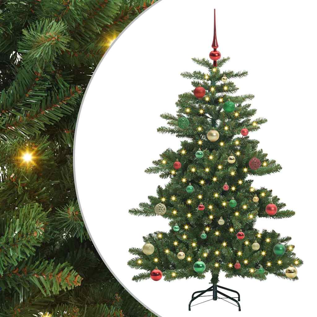 Kunstmatige Inklapbare Kerstboom with LEDs 150cm PVC