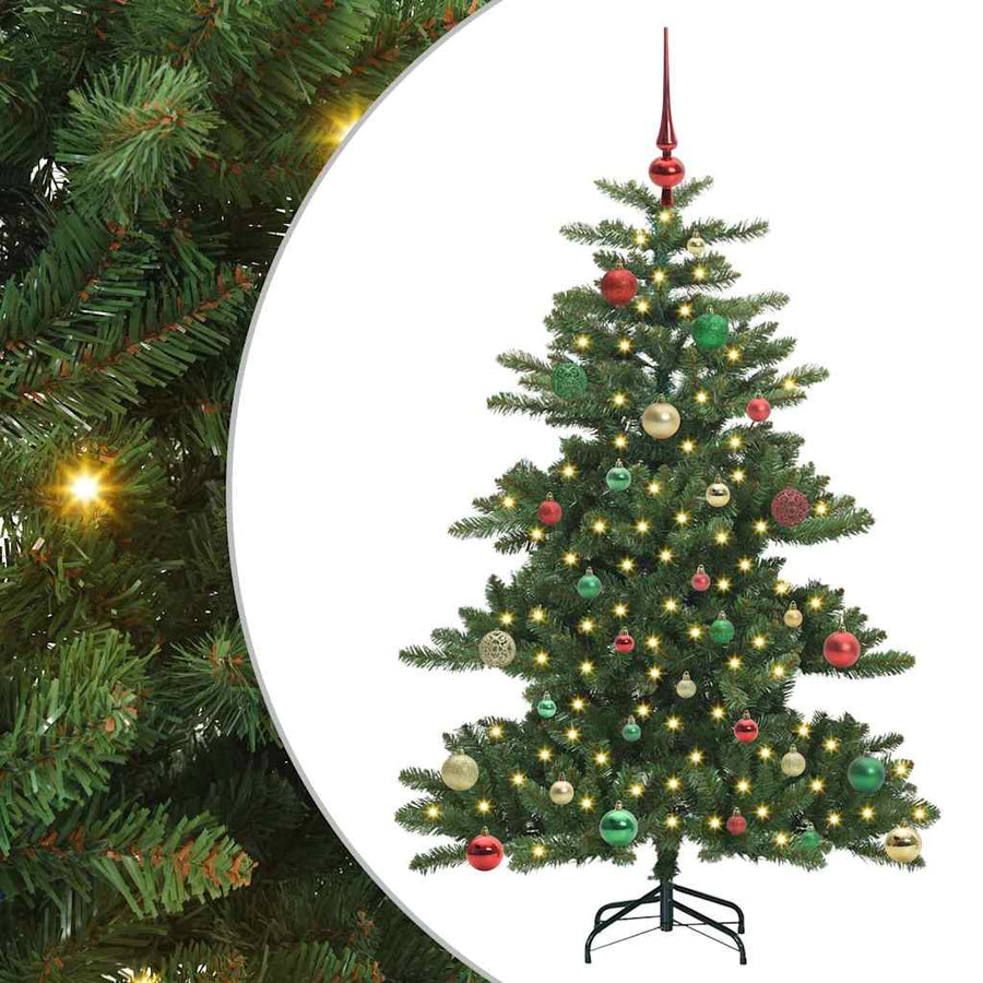 Kunstmatige Inklapbare Kerstboom with LEDs 150cm PVC