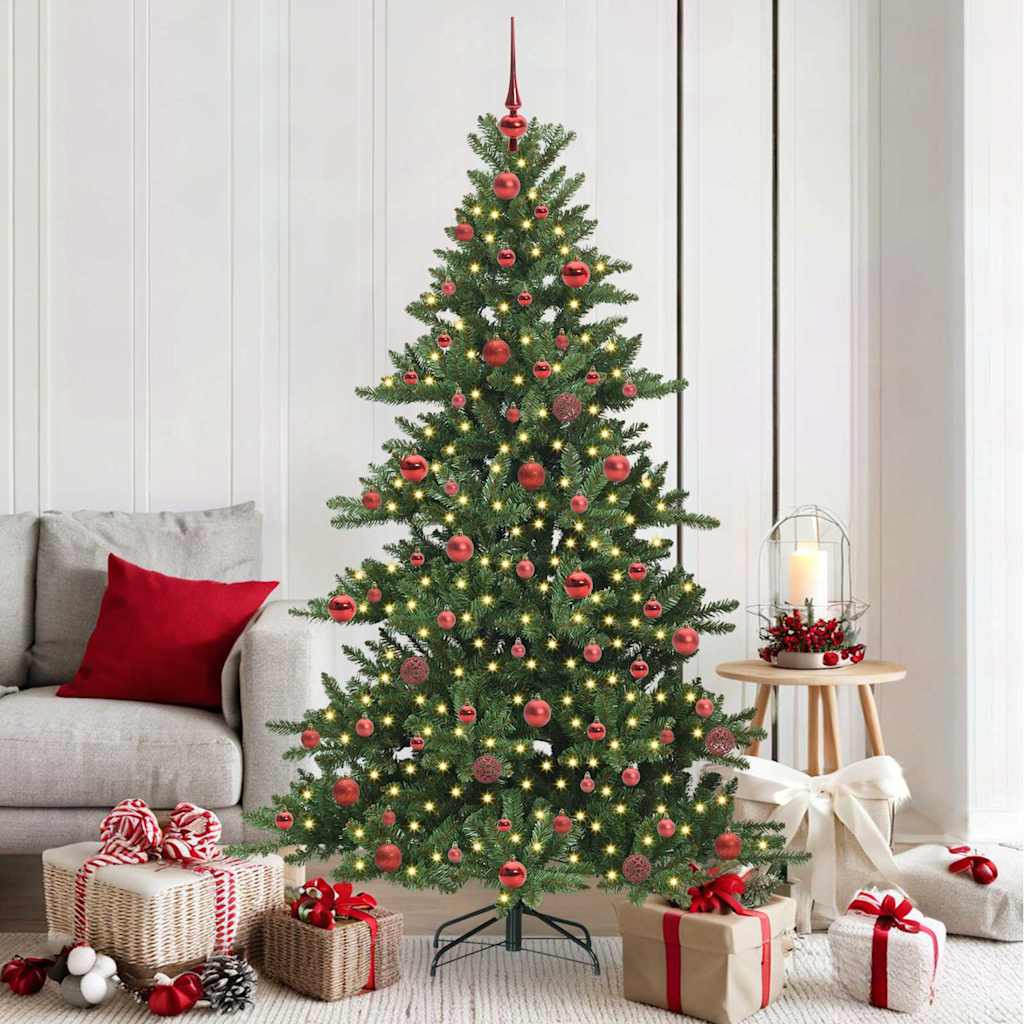 Kunstmatige Inklapbare Kerstboom with LEDs 180cm PVC