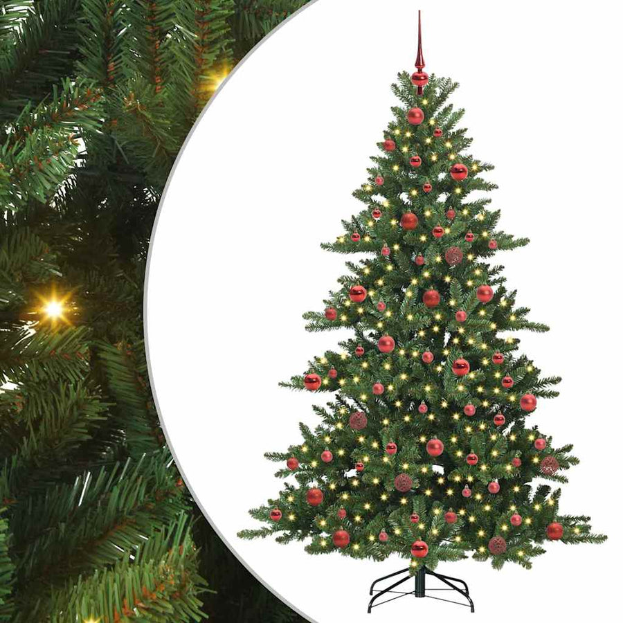 Kunstmatige Inklapbare Kerstboom with LEDs 180cm PVC
